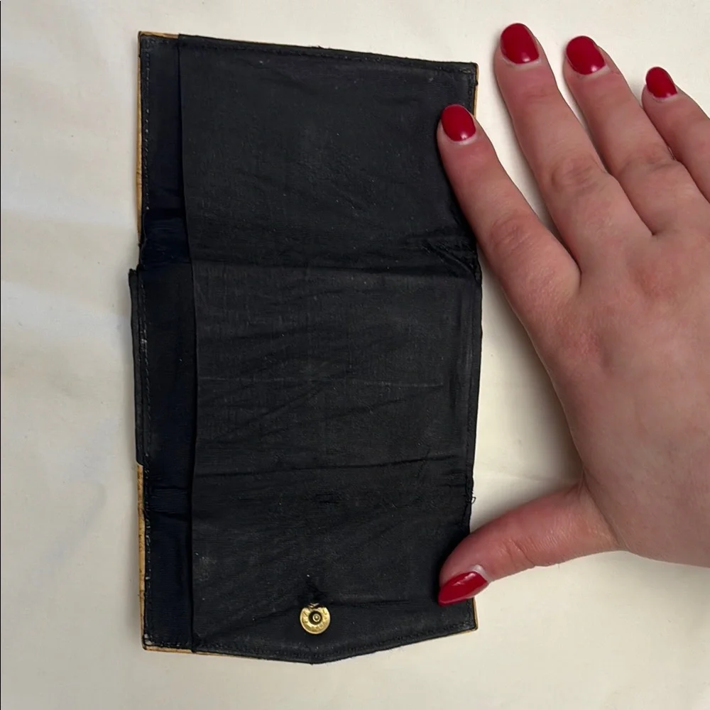 Tan Leather calf skin Wallet